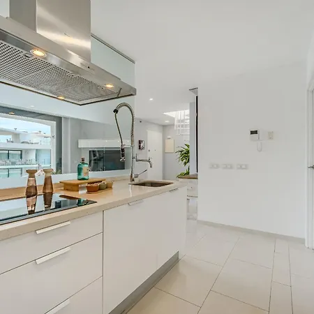 Exclusive Penthouse - 85m Pool - Private Garage - 3 Terraces Daire