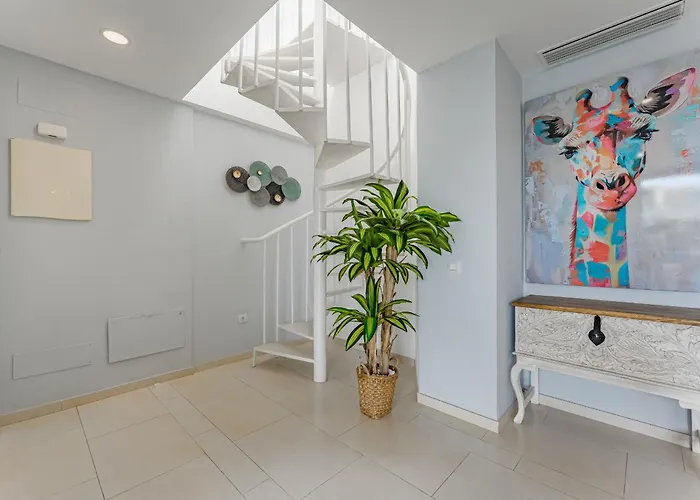 Daire Exclusive Penthouse - 85m Pool - Private Garage - 3 Terraces Palm-mar